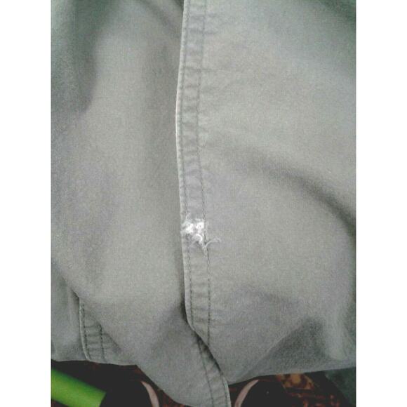 Dockers Levis Womens Green Jacket w/Multi-Color Island Design Lining Sz L RARE - Picture 9 of 9